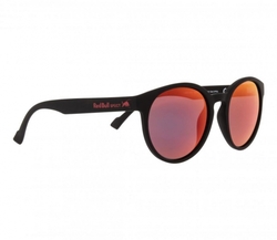 sluneční brýle RED BULL SPECT LACE-004P, matt black rubber, smoke with red mirror, CAT 3, 53-20-145