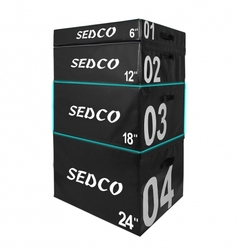 SOFT PLYOBOX BLACK SEDCO 90x75x15-60 cm