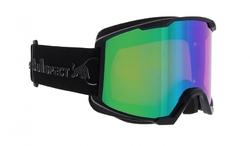 rb spect goggles, solo-005, matt black, rose with green mirror, cat2, high contrast, akce RED BULL SPECT Goggles, SOLO-005, black, rose with green mirror, CAT2