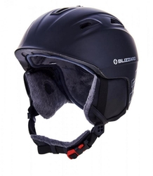 helma BLIZZARD Demon ski helmet, black matt/silver squares, AKCE