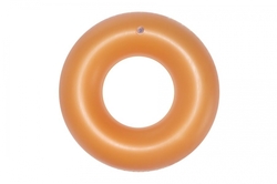 36024 Nafukovací kruh FROSTED NEON 76 cm oranžová