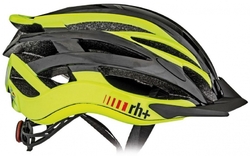 helma RH+ 2in1, shiny dark carbon/shiny yellow, AKCE