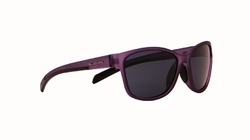 sluneční brýle BLIZZARD sun glasses PCSF702002, rubber trans. dark purple, 65-16-135