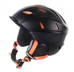 helma BLIZZARD Power ski helmet, black matt/neon orange, AKCE