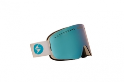 lyžařské brýle BLIZZARD Ski Gog. 983 MDAVZO, white shiny, smoke lens S21 + full revo ice blue