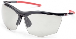 sluneční brýle RH+ Super Stylus, black/red, varia grey lens, AKCE