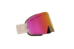 lyžařské brýle BLIZZARD Ski Gog. 983 MDAVZOW, white shiny, amber high contrast lens + full revo pink
