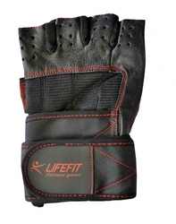 Fitness rukavice LIFEFIT® TOP, vel. XL, černé